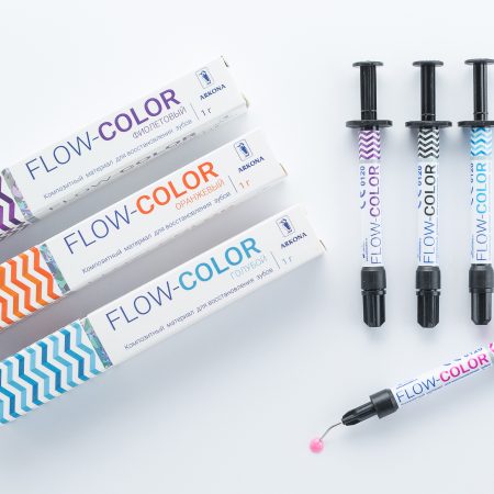FLOW-COLOR – цветной жидкотекучий композит