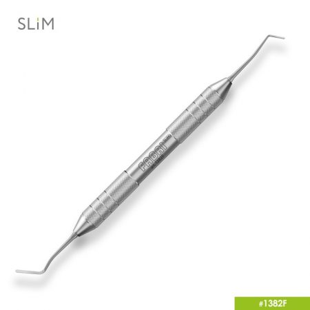 1382F - Удлиненная узкая гладилка SLIM c цилиндрическим штопфером - Ø1.0mm. Эргономичная ручка Ø10mm