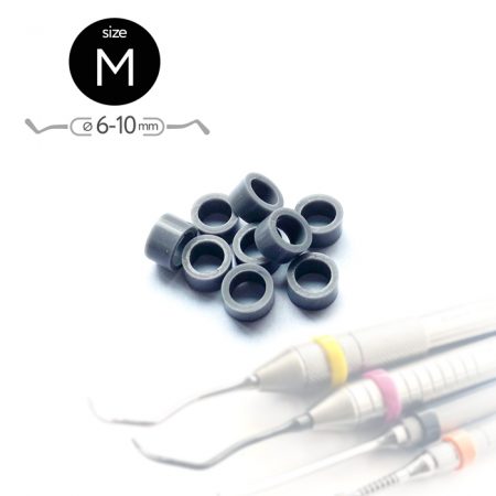 Маркировочные кольца для инструментов. Размер M (6-10 мм) (50 шт.) Серые